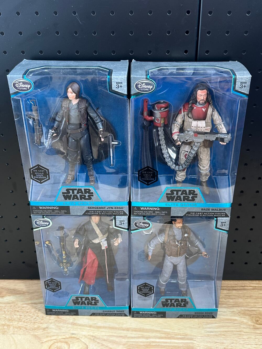 Disney Store Star Wars Die Cast Lot of 4
